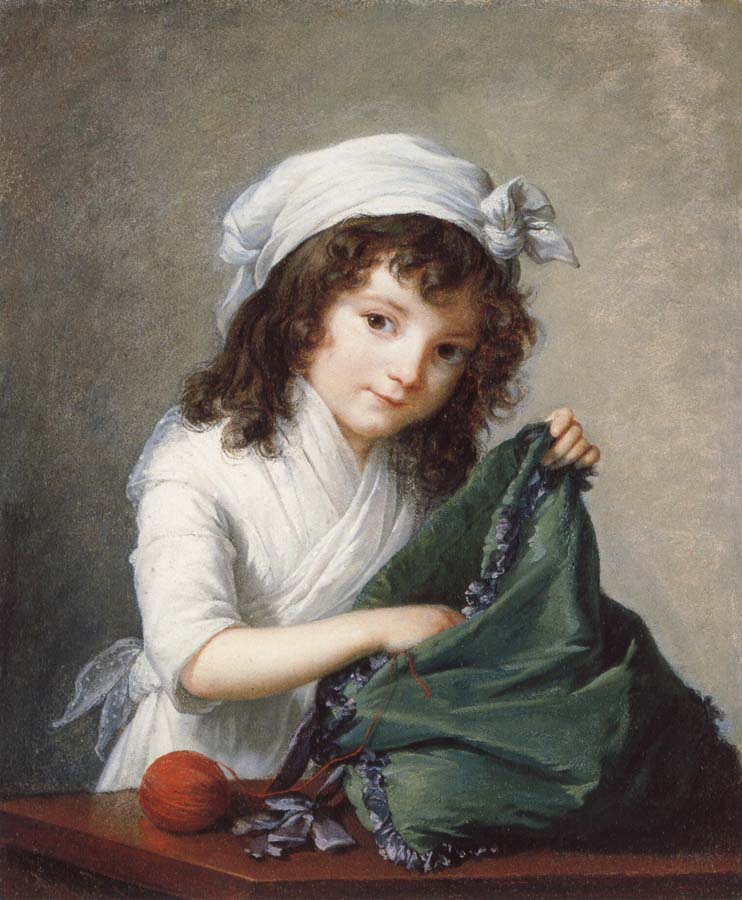 Elizabeth Louise Vigee Le Brun Mademoiselle Brongniart